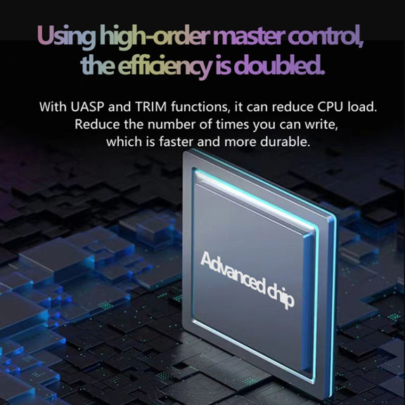 Blueendless SD03C M.2 NVMe / NGFF Dual-Protocol SSD Base With RGB Color Light, Spec: 2-in-1