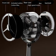 Charging Small Desktop Range Hood Mini Portable Desktop Range Hood