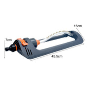 Automatic Swing Sprinkler Garden Lawn Watering Nozzle Garden Sprinkler Nozzle(19 Holes)