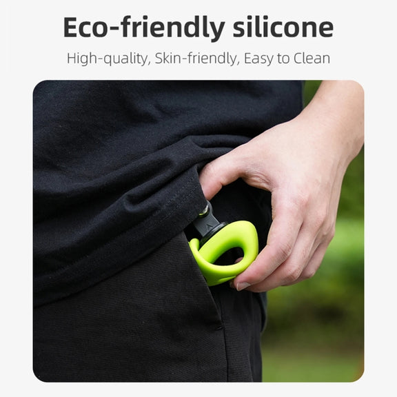 TELESIN TLQ-005 Elastic Quick Release Stand Multi-functional Fixed Silicone Strap Accessories(Black)