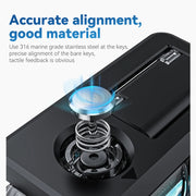 For DJI Osmo Action 3 / 4 TELESIN OA-WTP-003 45m Water-resistant Shell Sealed Diving Case