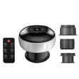 12-speed Remote Control Cupping Therapy Massager Set with 3 Cups(White) - free shipping - PMC TechLife - Order now!