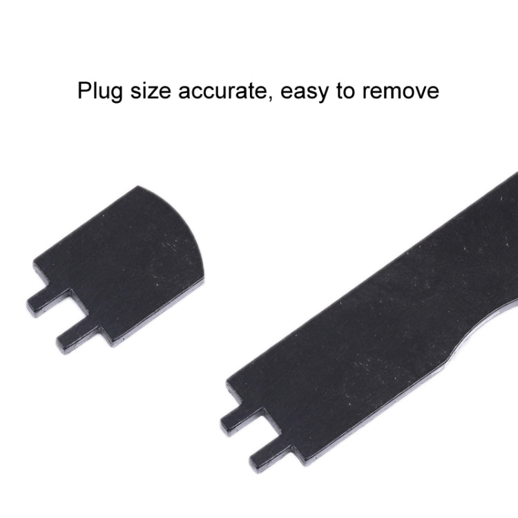 2pcs Ignition Coil Plug Removal Tool Snap Wrench(Black)