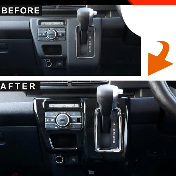 For Daihatsu 2022 Atrai S700 S710 Right-hand Drive Air Conditioning Control Box Modification(Carbon Fiber)