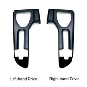 For 2023 Toyota Crown Center Control Gear Decorative Bright Frame, Size: Right-hand Drive(Carbon Fiber)