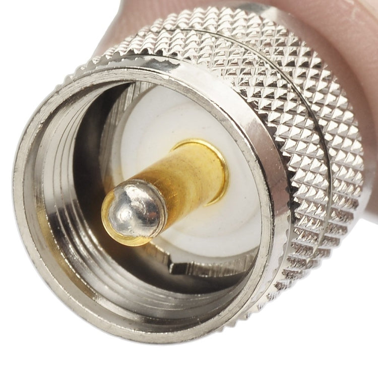 8m BNC Male Right Angle To UHF PL259 Male RG58 Coaxial Cable