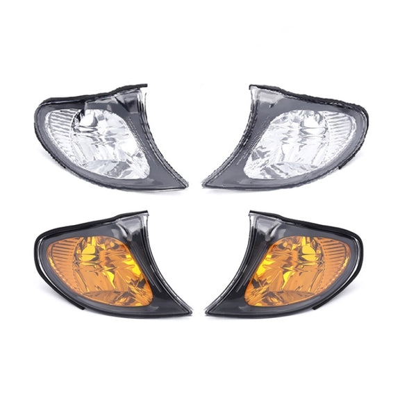 For 2002-2005 BMW 3 Series E46 Car Front Corner Parking Turn Signal Lights(White Right OE 63137165860)