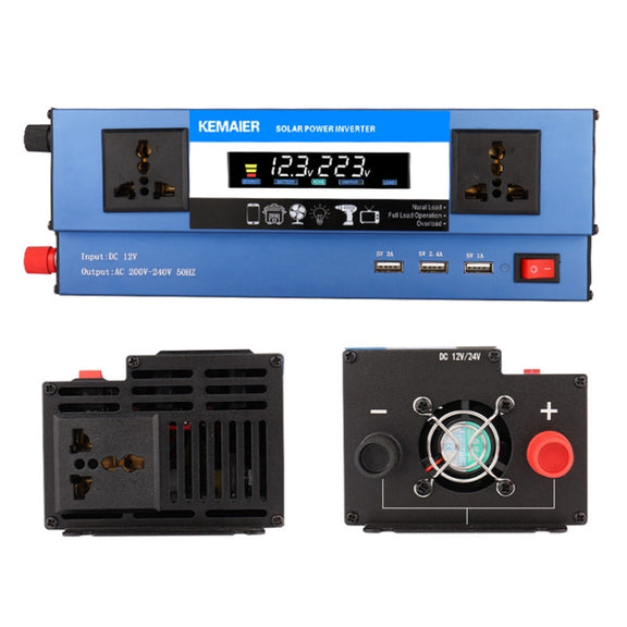 1200W/12V24V Convert To 220V Dual Voltage Modified Sine Wave Inverter