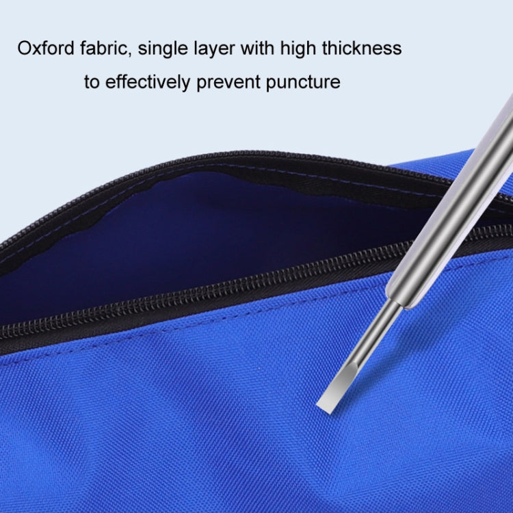 Multifunctional Portable Water-resistant Hardware Parts Tool Bag, Specification: Small Black