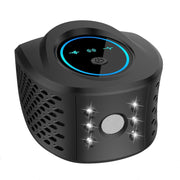 QSQ218 Multifunctional LED Household Indoor High-power Ultrasonic Mouse Repellent UK Plug(Black)