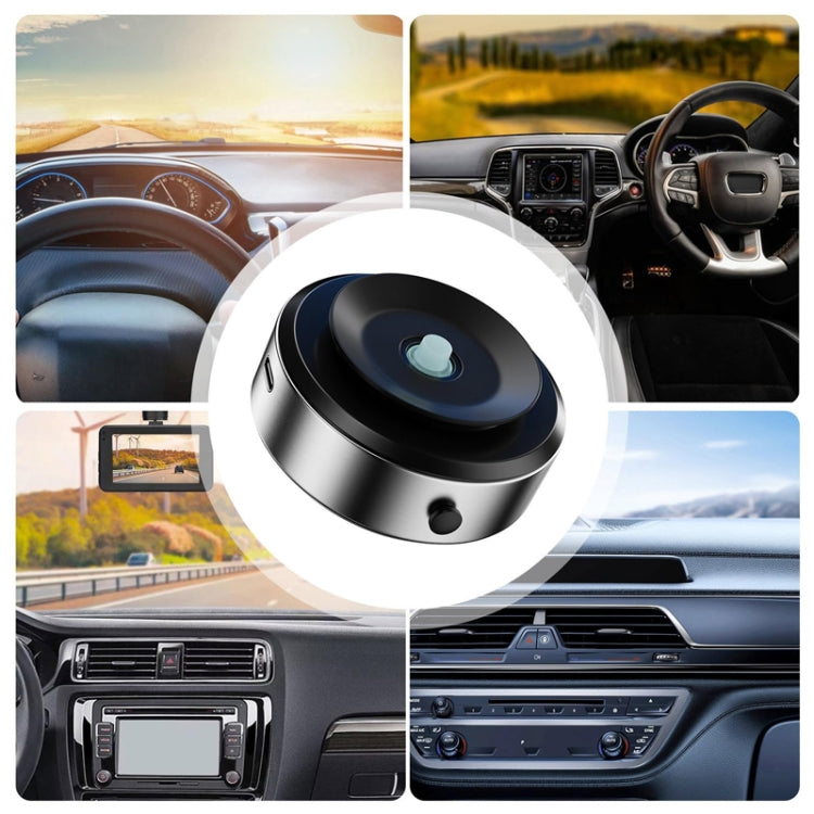 Car Suction Cup Dashboard Magnetic Support Bracket Cell Phone Navigation Mount(Black)