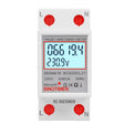 SINOTIMER  DDS6619 80A 230V Din Rail Single Phase Energy Meter Voltage Current Power Meter With Backlight - Other Tester Tool by SINOTIMER | Online Shopping South Africa | PMC TechLife | Buy Now Pay Later Mobicred