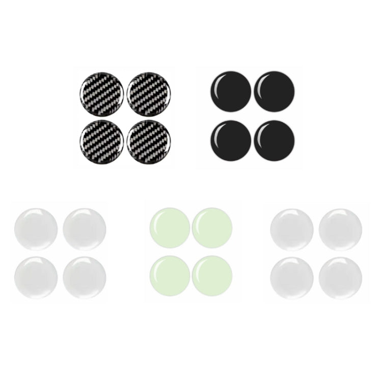10pcs Car Modification Protection Keyhole Anti-Blocking Sticker(White)