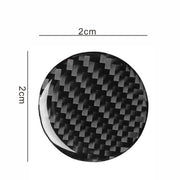 10pcs Car Modification Protection Keyhole Anti-Blocking Sticker(Light Black)