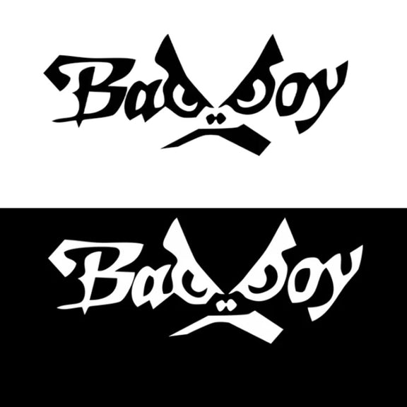 10pcs Bad Man Car Modification Sticker(Black)