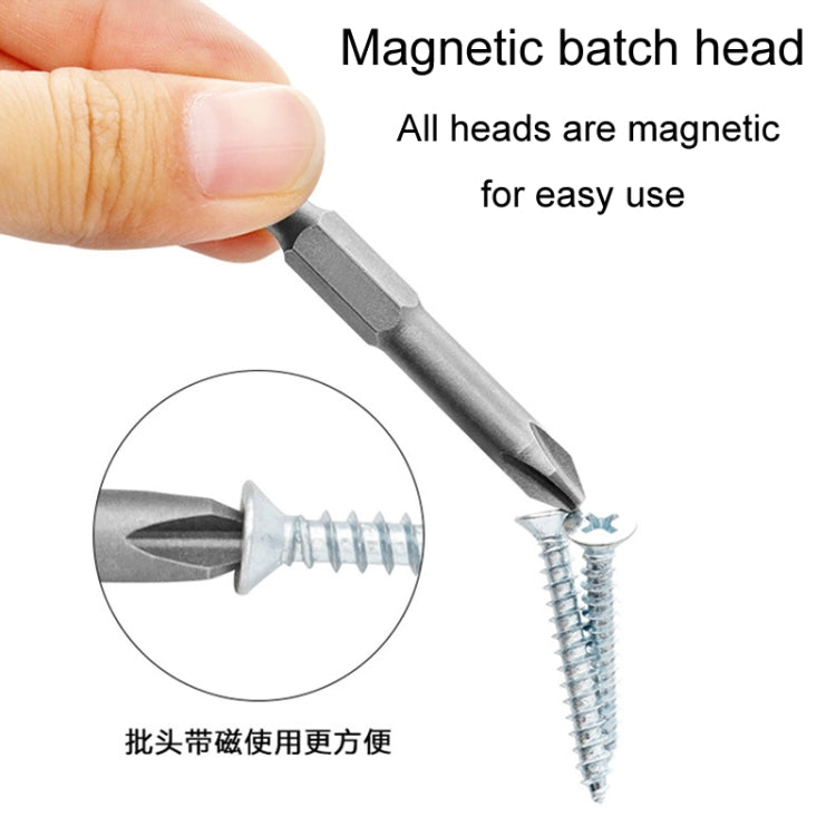 5pcs / Set Profile Bit Chrome Vanadium Steel Bit Set Appliance Repair Electrical Drill Accessories With Magnetic