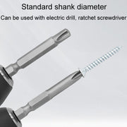 4pcs / Set U-Shaped Chrome Vanadium Steel Bit Set Appliance Repair Electrical Drill Accessories With Magnetic
