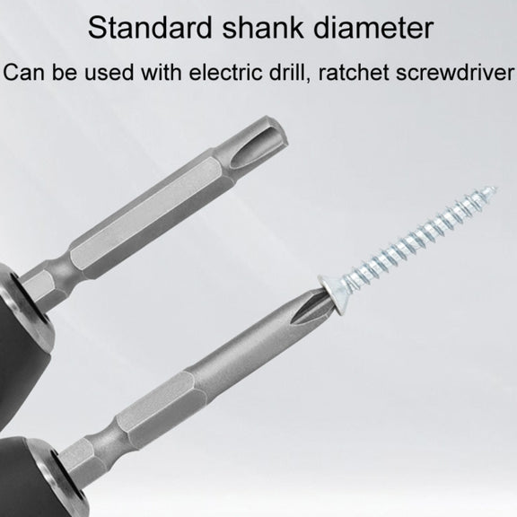 4pcs / Set U-Shaped Chrome Vanadium Steel Bit Set Appliance Repair Electrical Drill Accessories With Magnetic