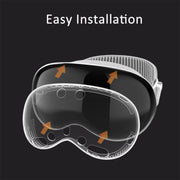 For Apple Vision Pro 4 In 1 Kit Lens Cover Battery Protection Case Accessories, Spec: A Style Orange