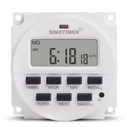 SINOTIMER TM618N-2 220V 7 Days Weekly Programmable Digital Electronic Timer Switch
