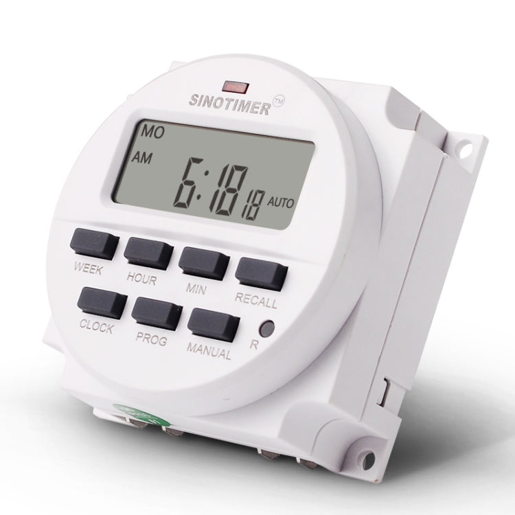 SINOTIMER TM618N-3 24V 7 Days Weekly Programmable Digital Electronic Timer Switch