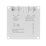SINOTIMER CN101S-5V 1 Second Interval Digital LCD Timer Switch 7 Days Weekly Programmable Time Relay
