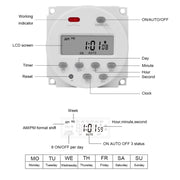 SINOTIMER CN101S-3 24V 1 Second Interval Digital LCD Timer Switch 7 Days Weekly Programmable Time Relay