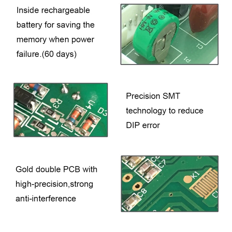 SINOTIMER CN101S-3 24V 1 Second Interval Digital LCD Timer Switch 7 Days Weekly Programmable Time Relay