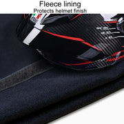 30L Outdoor Riding Motorcycle Helmet Bag Large Capacity Water-resistant Combination Lock Storage Pack(Black)
