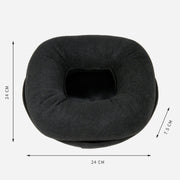 Multifunctional Household Helmet Support Pads Ventilator Motorcycle Helmet Placement Base(Black)