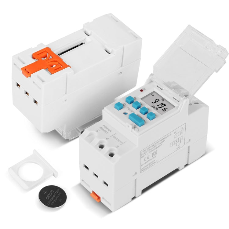 SINOTIMER TM919H-2 220V 16A DIN Rail 4 Pins Voltage Output Digital Switch Timer Automatic Cycle Timing Controller