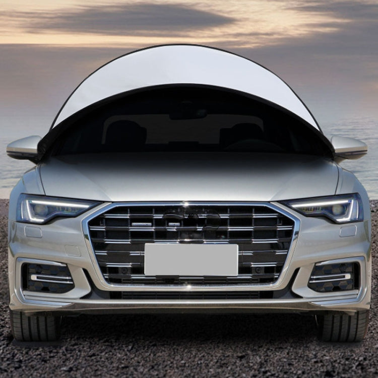 Car Sunshade Front Cover Sunscreen Heat Shield(Silver Vinyl)