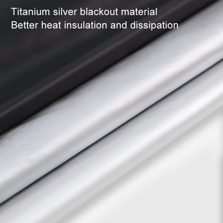 Car Sunshade Front Cover Sunscreen Heat Shield(Silver Vinyl)