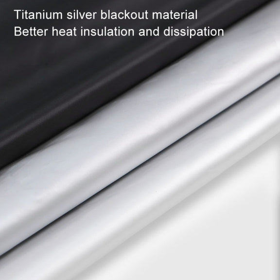 Car Sunshade Front Cover Sunscreen Heat Shield(Silver Vinyl)