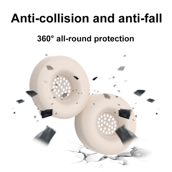 For Beats Solo 4 T21 Bluetooth Headsets Silicone Protective Cover Dustproof Case Earmuffs(Black)