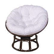 100x100cm Multifunctional Round Thickened Soft Hammock Cradle Cushion(White)