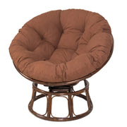 100x100cm Multifunctional Round Thickened Soft Hammock Cradle Cushion(Coffee)