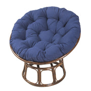 130x130cm Multifunctional Round Thickened Soft Hammock Cradle Cushion(Navy Blue)