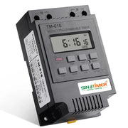 SINOTIMER TM616B-2 220V 30A Weekly Programmable Digital Timer Switch Relay Control