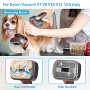 For Dyson V7 V8 V10 V11 V15 Pet 3 In 1 Grooming Suction Head Set Without Hose