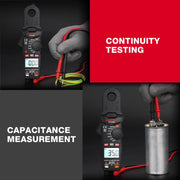 HABOTEST Mini Clamp Multimeter Portable Digital Ammeter