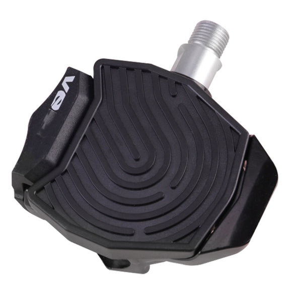 For Peloton Venzo Spinning Bike Locking Pedal To Flat Pedal Conversion Plate(Black)