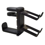 360 Degree Rotation Headset Bracket With Game Handle Organizer(Black)