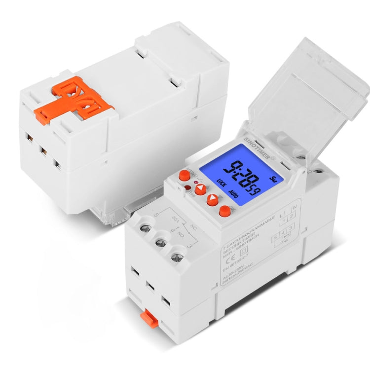 SINOTIMER TM928SBKL 85-265V 30A  1 Second to 168 Hours Programmable Electronic Time Switch