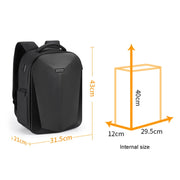Cwatcun D108 Large Hard Shell Shoulder Camera Bag Water-resistant Shockproof Photography Pack