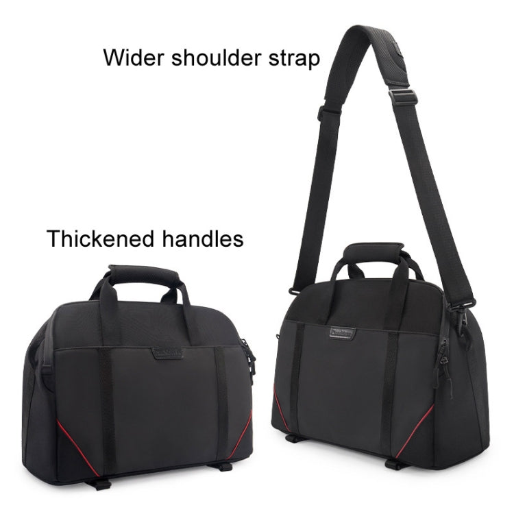 Cwatcun D109 Portable Casual Water-resistant Multi-Function Camera Storage Photography Bag, Color: Large Black