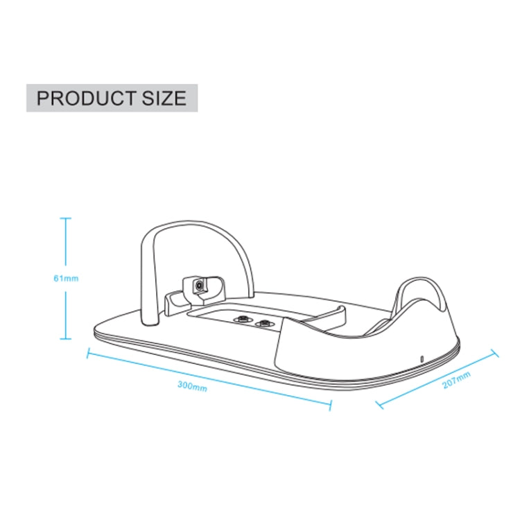 For Apple Vision Pro VR Helmet Wireless Charging Dock 30W Fast Charging Base US Plug