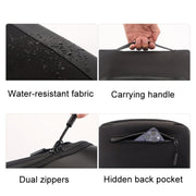 Cwatcun D123 Medium Multifunctional Photography Storage Pack Data Camera Digital Bag(Black)