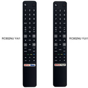 For TCL TV Intelligent Infrared Remote Control(RC802NU YUI1)