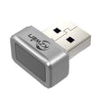 Windows Hello Fingerprint Reader Security Key for Windows 10 / 11(Silver) - Gadget by PMC TechLife | Online Shopping South Africa | PMC TechLife | Buy Now Pay Later Mobicred